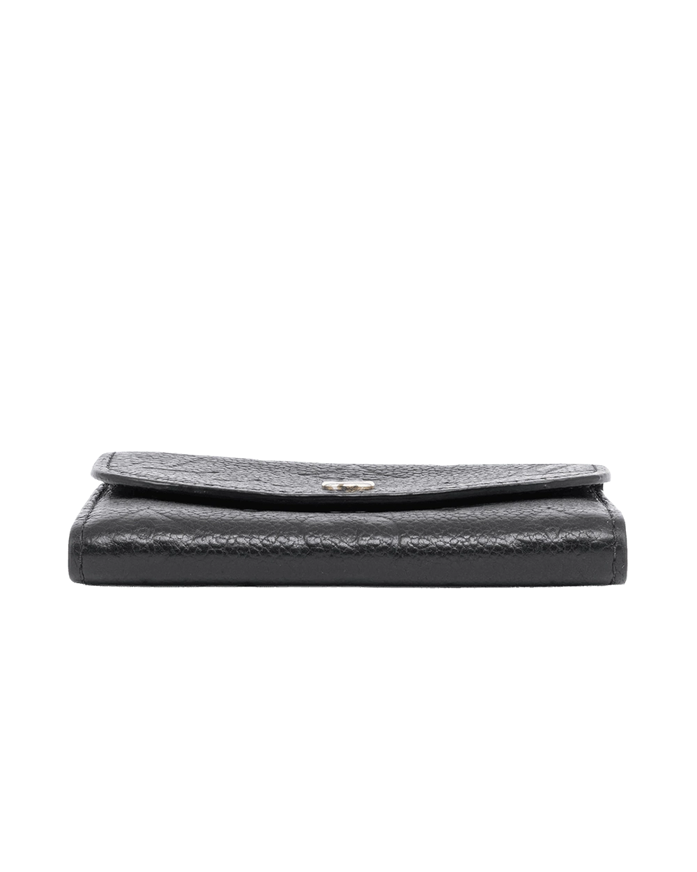 LV ROSALIE WALLET SHORT BLACK GIANT MONOGRAM CALF GHW MICROCHIP 05948