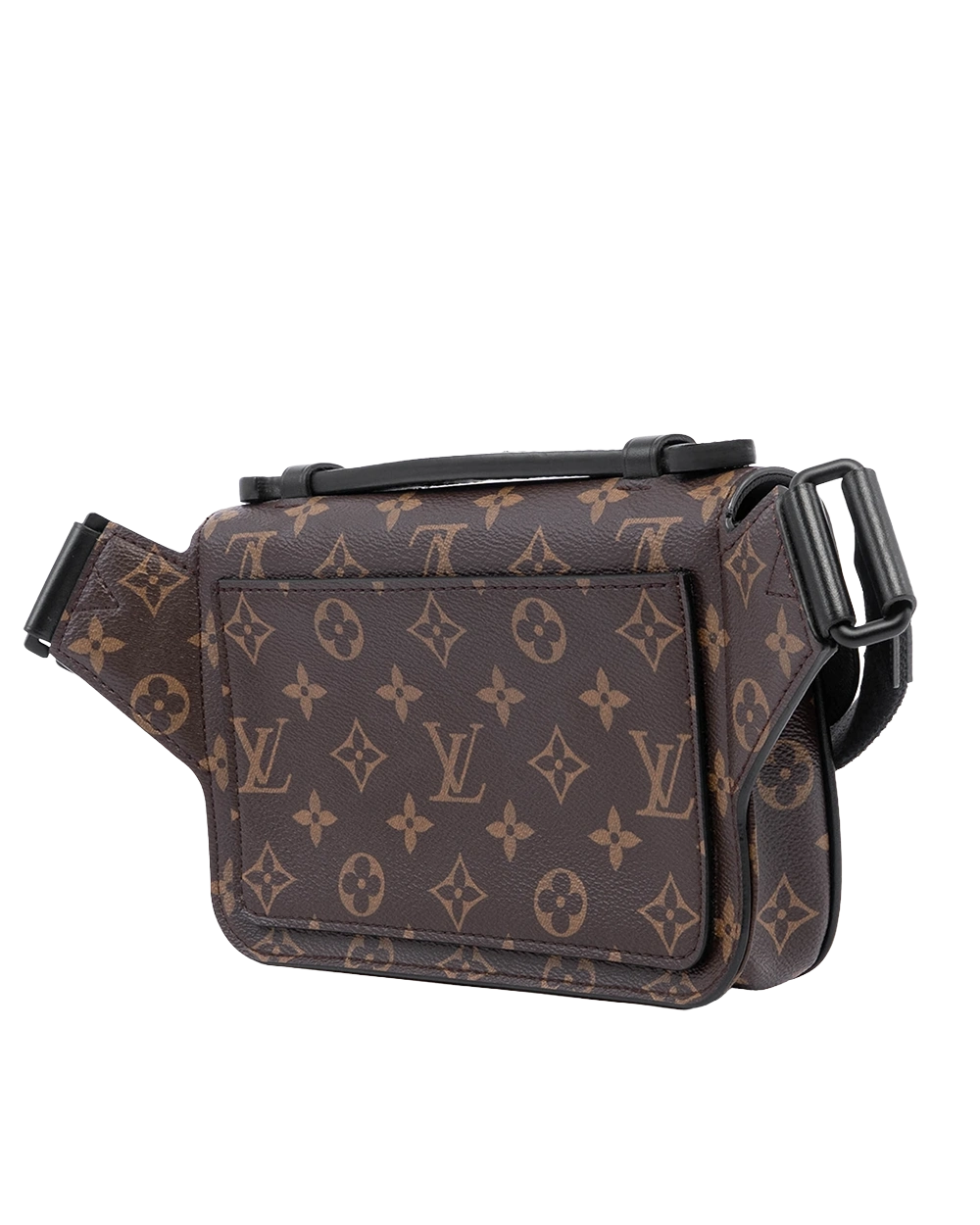 LV S LOCK SLING BAG BROWN MONOCRAM CANVAS SOBLACK MICROCHIP 01774 result