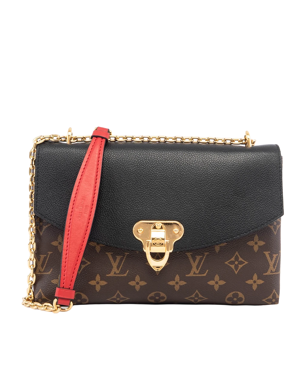 LV SAINT PLACIDE BROWN BLACK MONOGRAM CANVAS GHW CA2178 04952