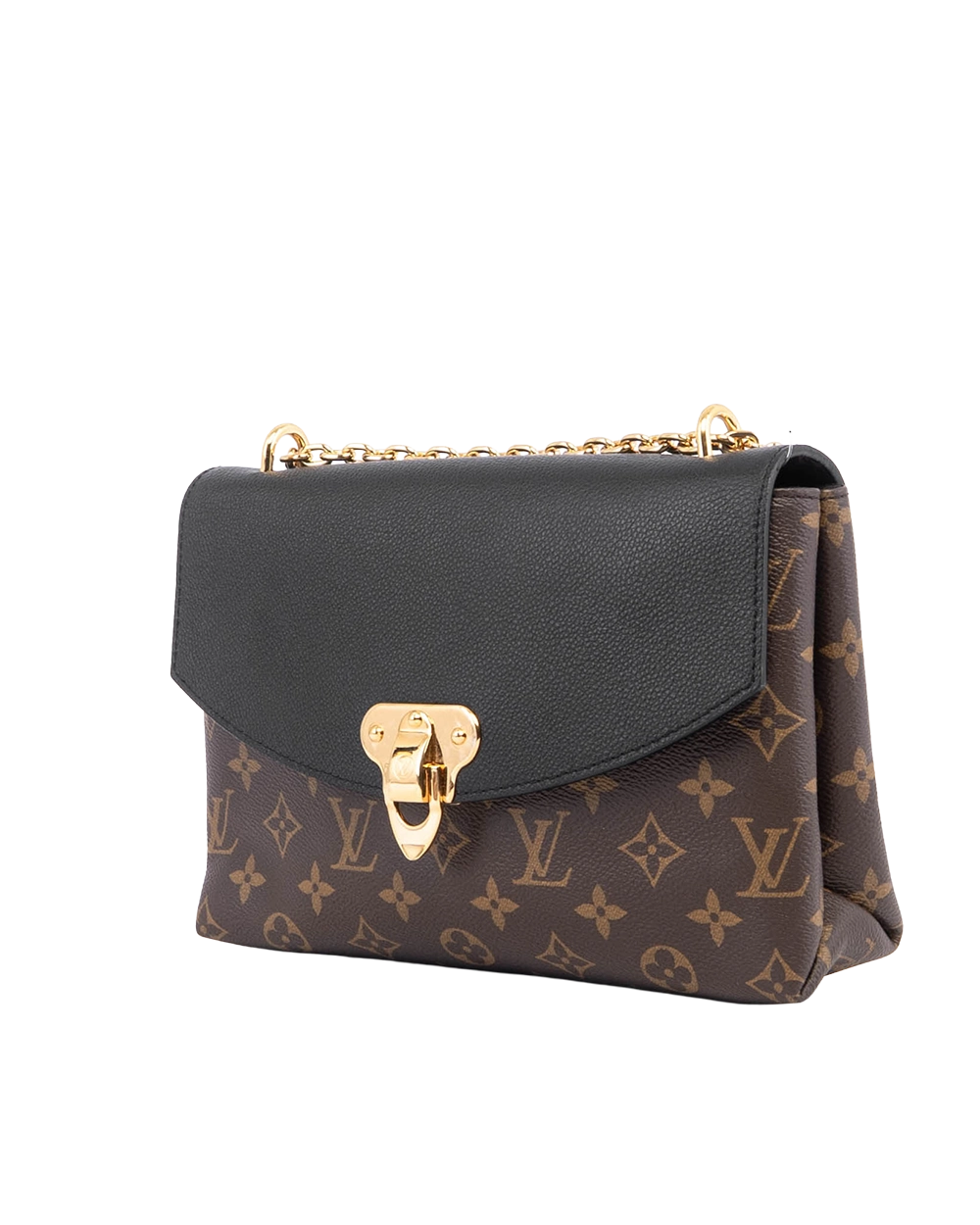 LV SAINT PLACIDE BROWN BLACK MONOGRAM CANVAS GHW CA2178 04955