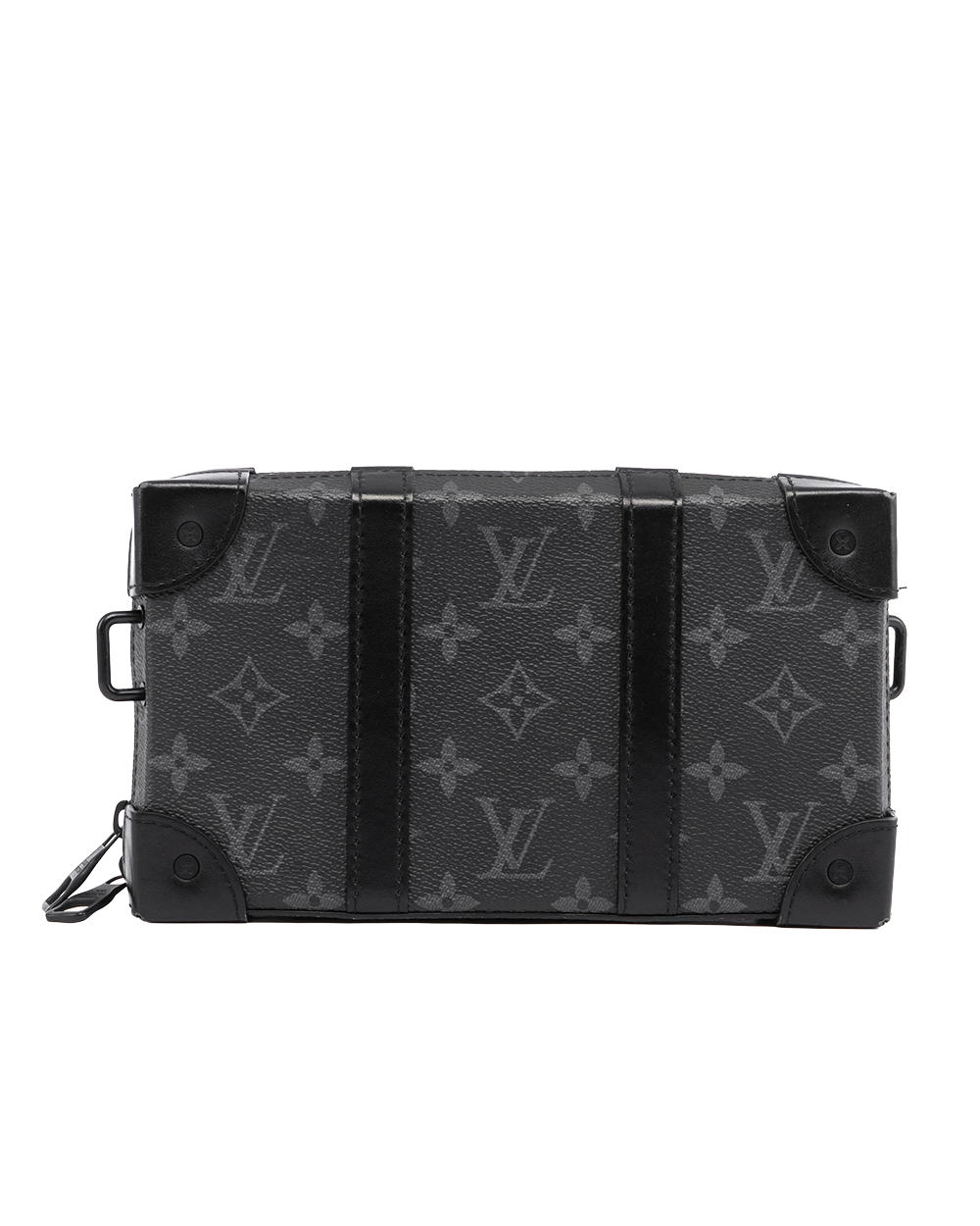 LV SOFT TRUNK WALLET ECLIPSE MONOGRAM CALF SOBLACK MICROCHIP 04970