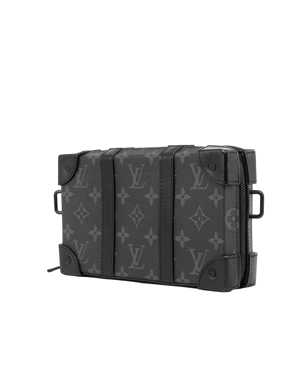 LV SOFT TRUNK WALLET ECLIPSE MONOGRAM CALF SOBLACK MICROCHIP 04971