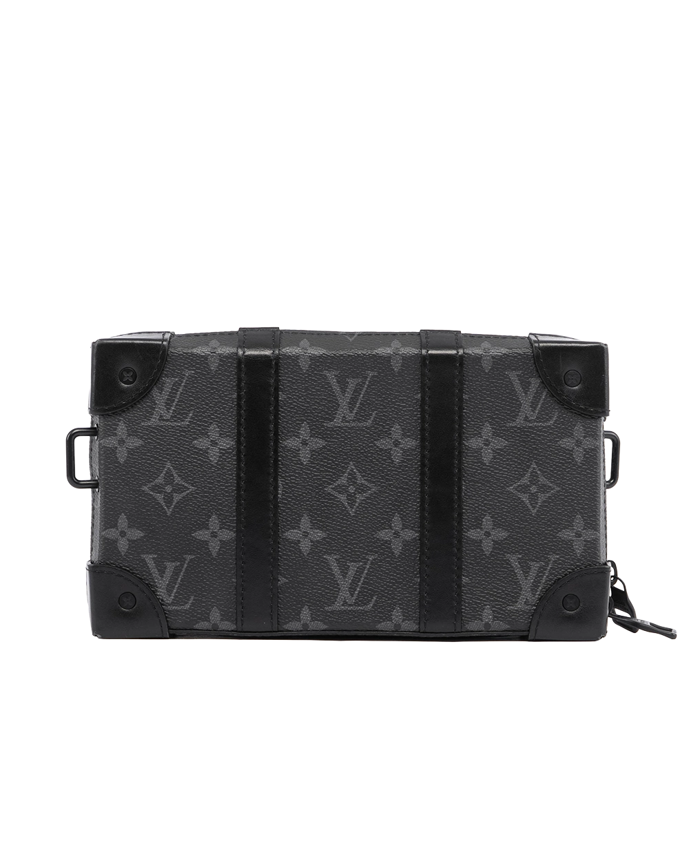 LV SOFT TRUNK WALLET ECLIPSE MONOGRAM CALF SOBLACK MICROCHIP 04973
