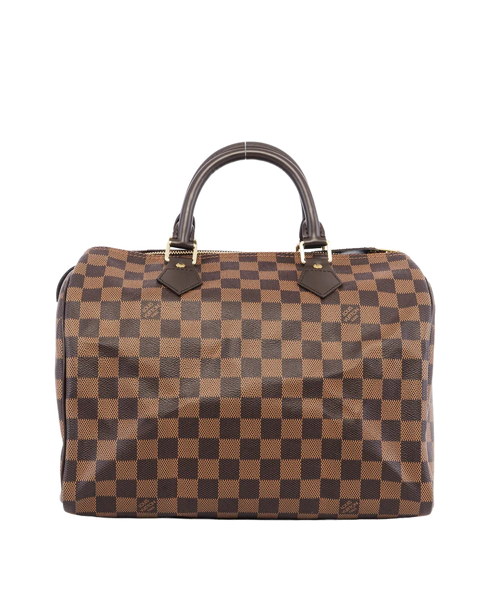 LV SPEEDY 30 BROWN DAMIER CANVAS GHW TR4152 05721
