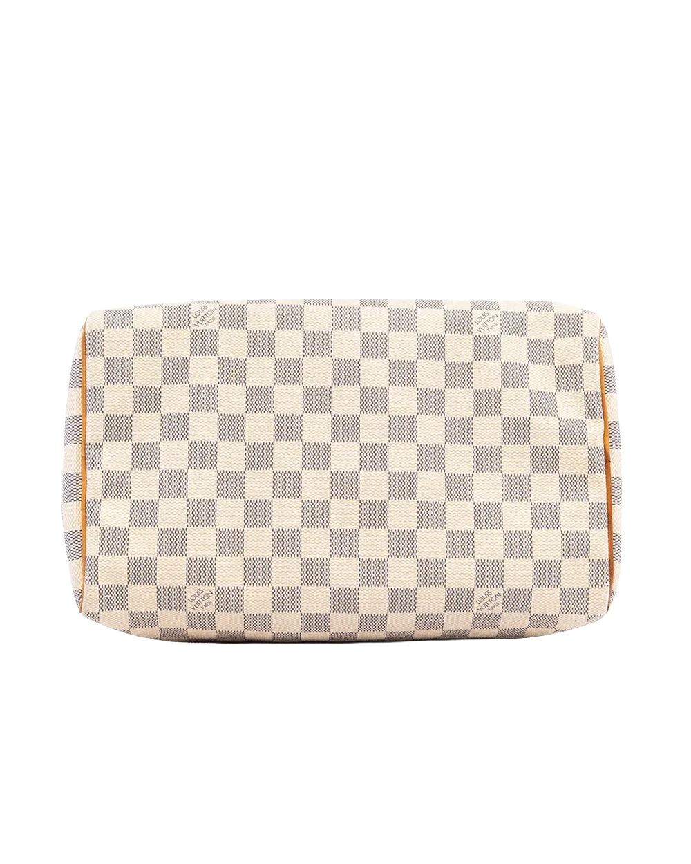 LV SPEEDY 30 WHITE AZUR DAMIER CANVAS GHW SP1026 03050 2