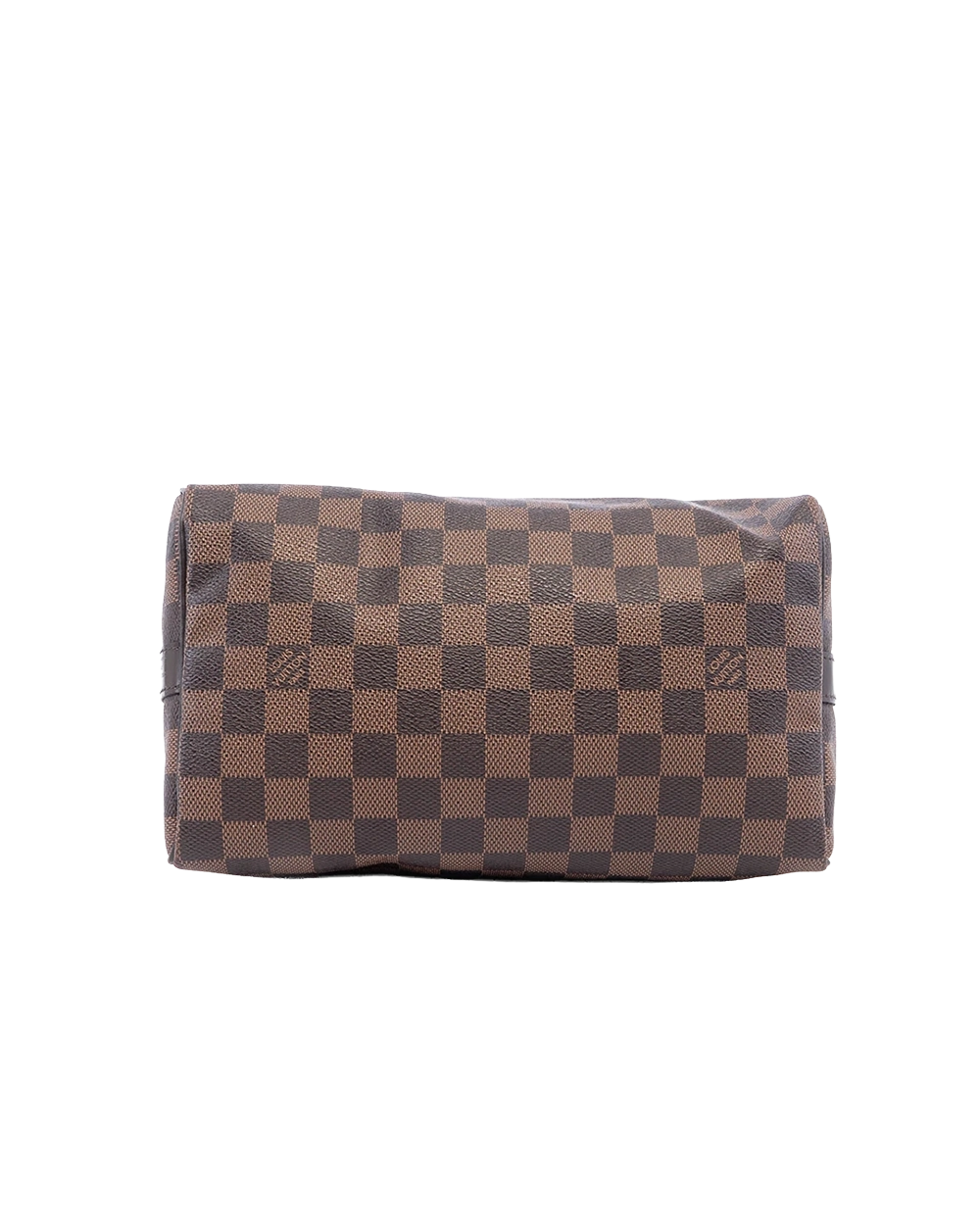 LV SPEEDY BAND 25 BROWN DAMIER CANVAS GHW 00348