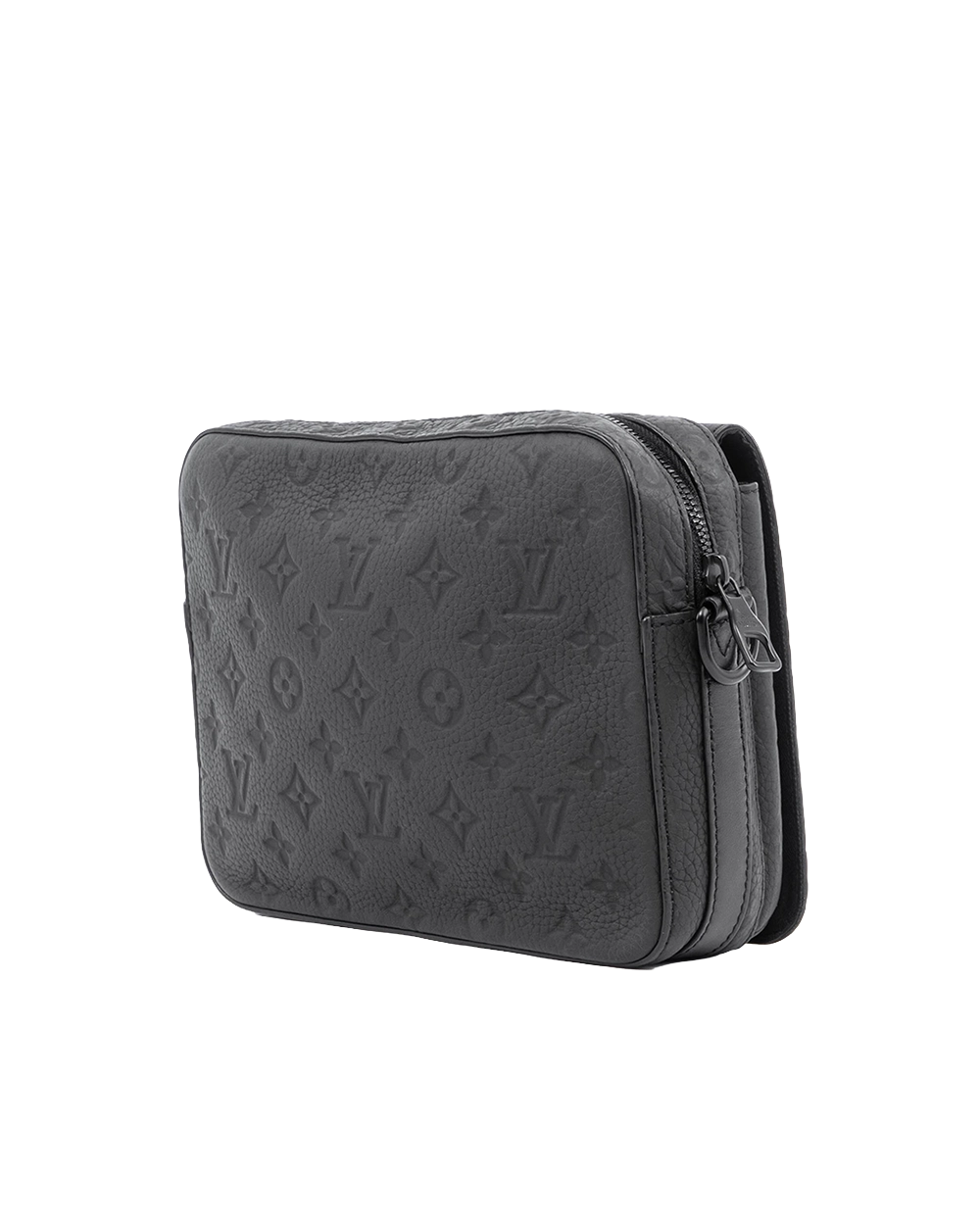 LV STEAMER MESSENGER BLACK GIANT MONOGRAM CALF SOBLACK MICROCHIP 02314 result