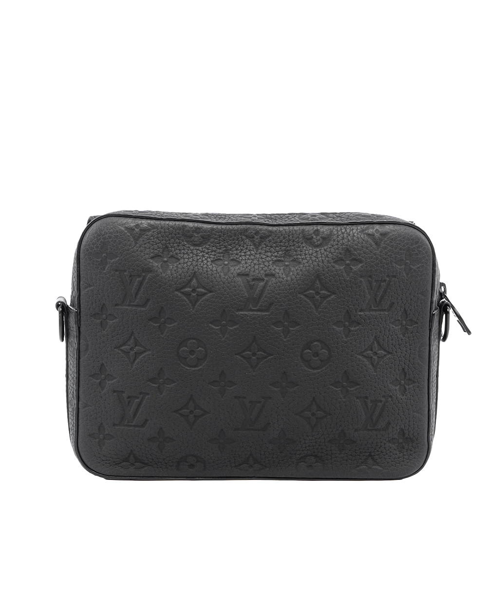 LV STEAMER MESSENGER BLACK GIANT MONOGRAM CALF SOBLACK MICROCHIP 02315 result