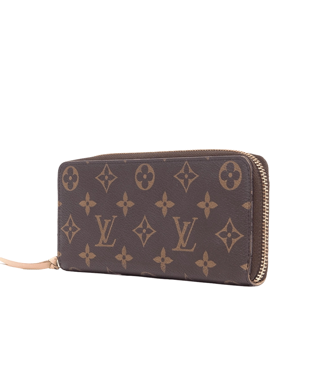 LV ZIPPY WALLET LONG BROWN MONOGRAM GHW CA5118 05908