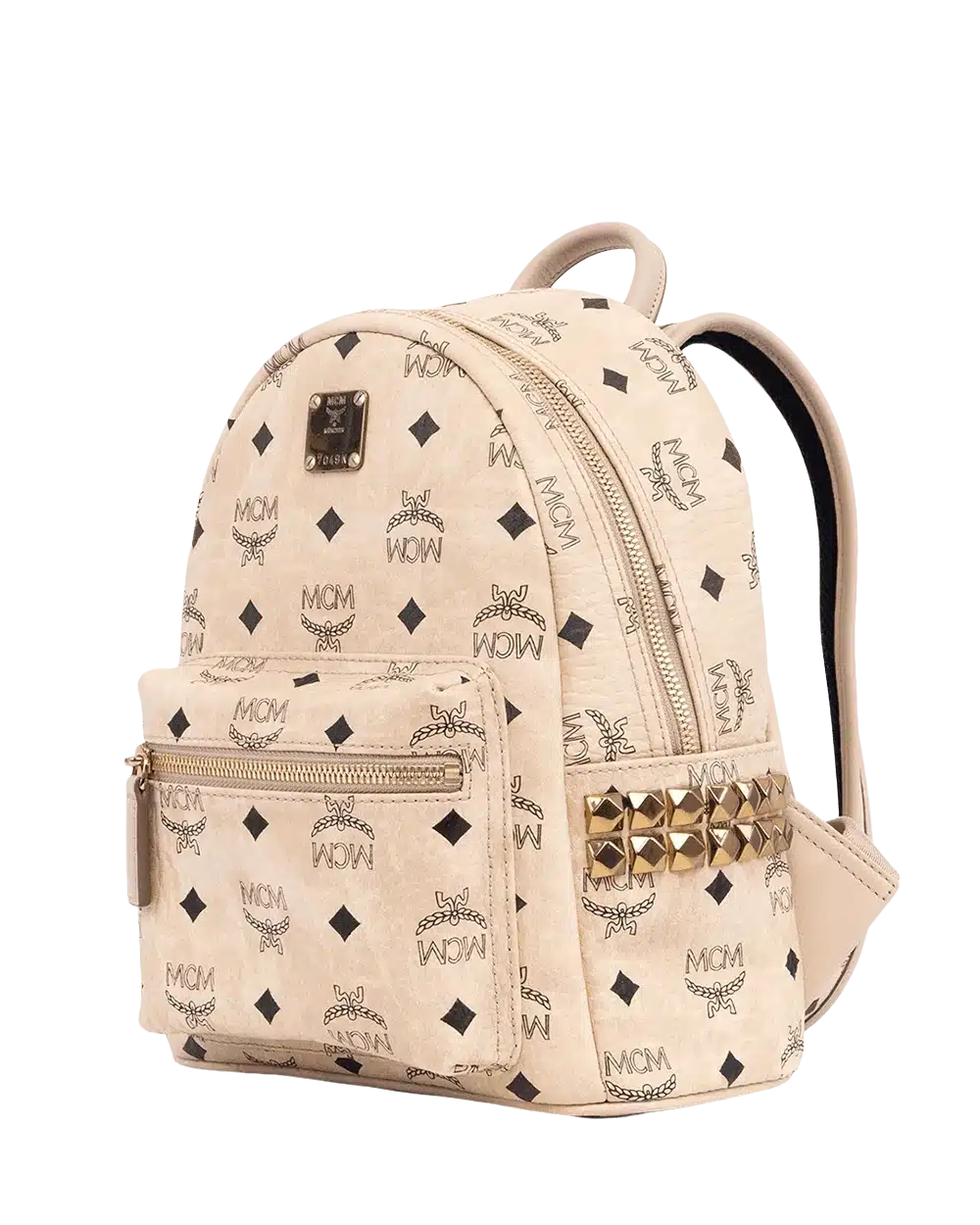 MCM BACKPACK MINI BEIGE CALF GHW MMK6SVE41IG001 06685 result
