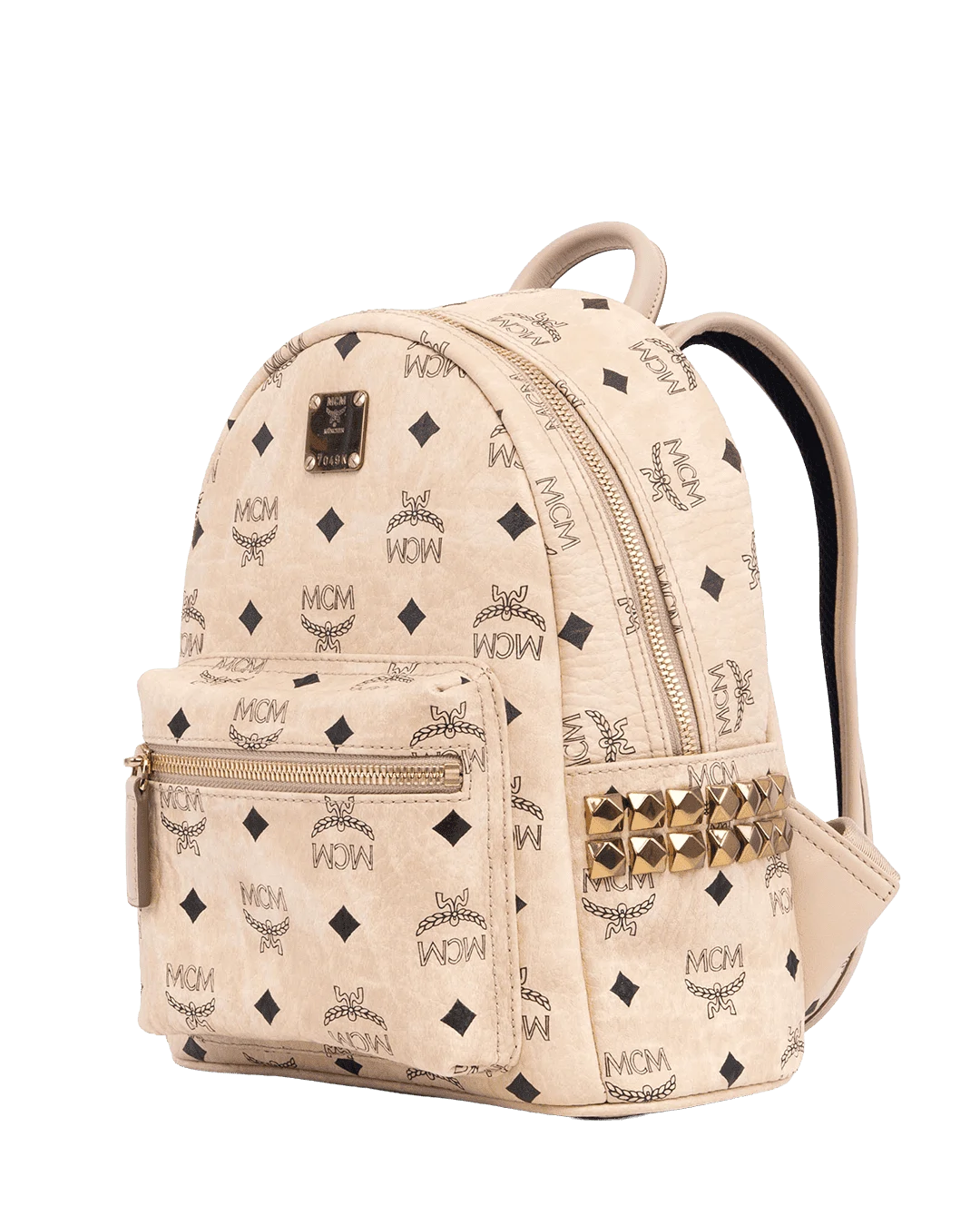 MCM BACKPACK MINI BEIGE CALF GHW MMK6SVE41IG001 06685 result
