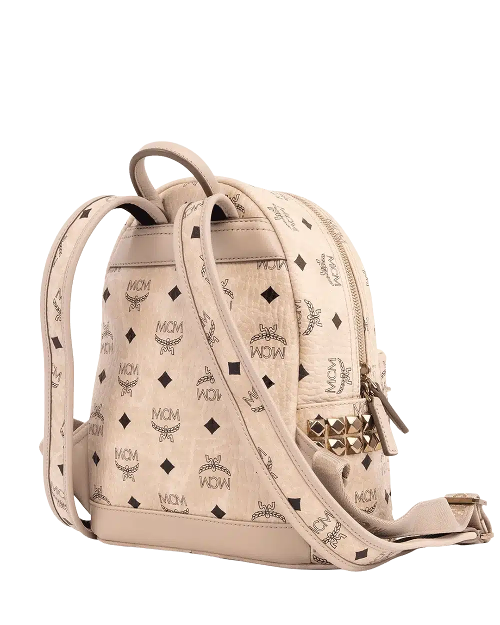 MCM BACKPACK MINI BEIGE CALF GHW MMK6SVE41IG001 06686 result