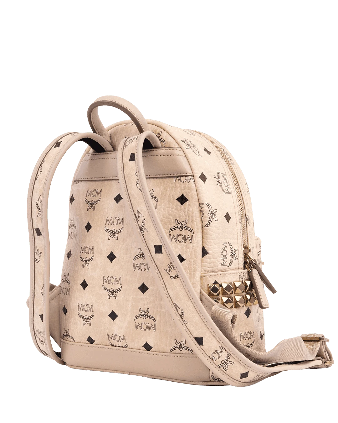 MCM BACKPACK MINI BEIGE CALF GHW MMK6SVE41IG001 06686 result