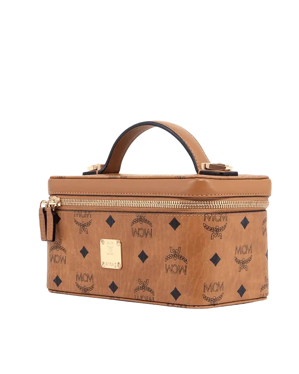 MCM ROCKSTAR VANITY CASE 8 BROWN CANVAS GHW MYZBAVI01CO0001 06933 result