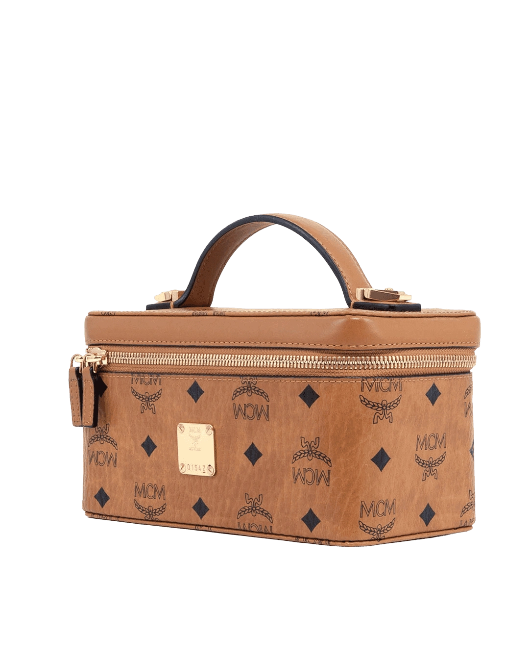 MCM ROCKSTAR VANITY CASE 8 BROWN CANVAS GHW MYZBAVI01CO0001 06933 result