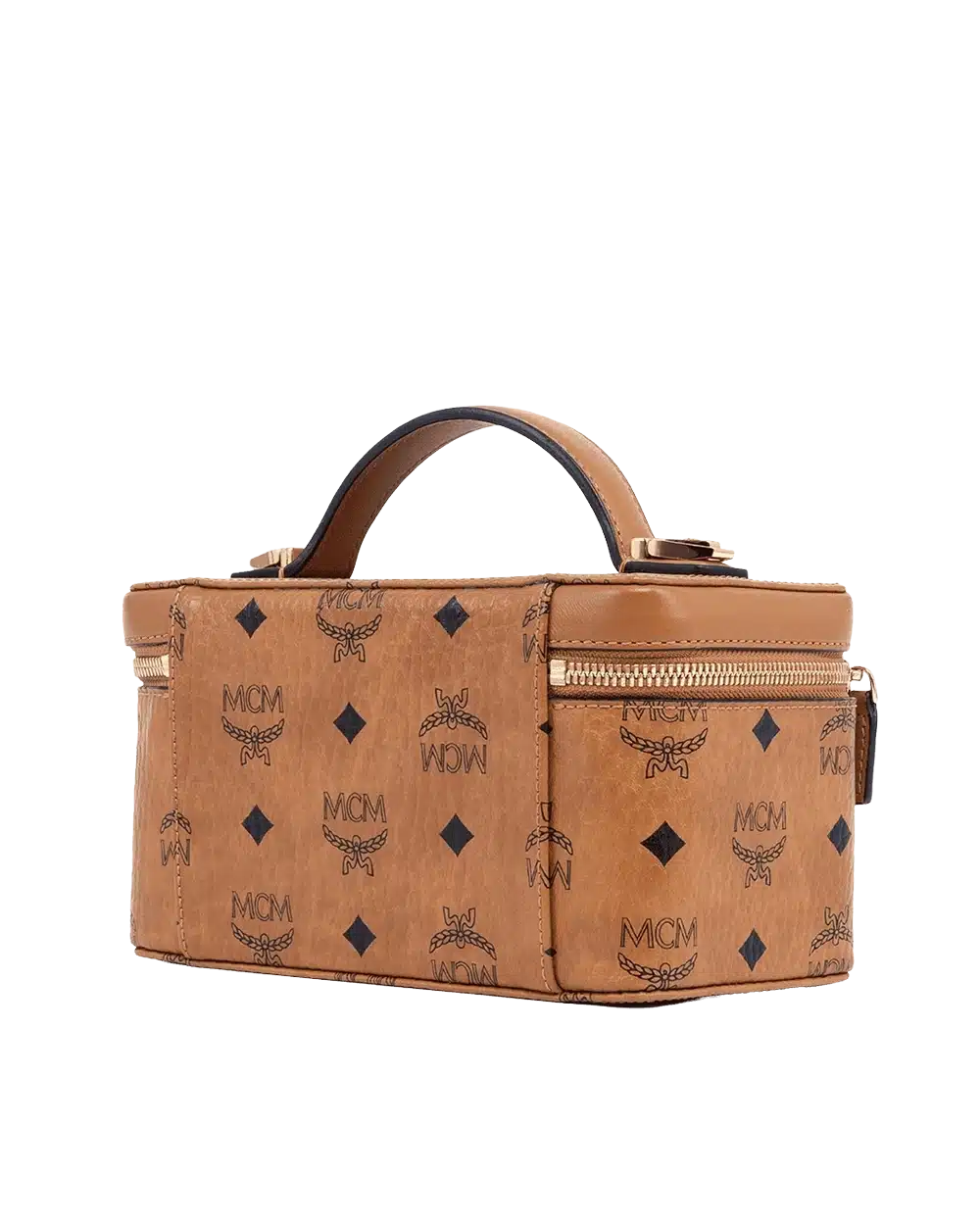 MCM ROCKSTAR VANITY CASE 8 BROWN CANVAS GHW MYZBAVI01CO0001 06934 result