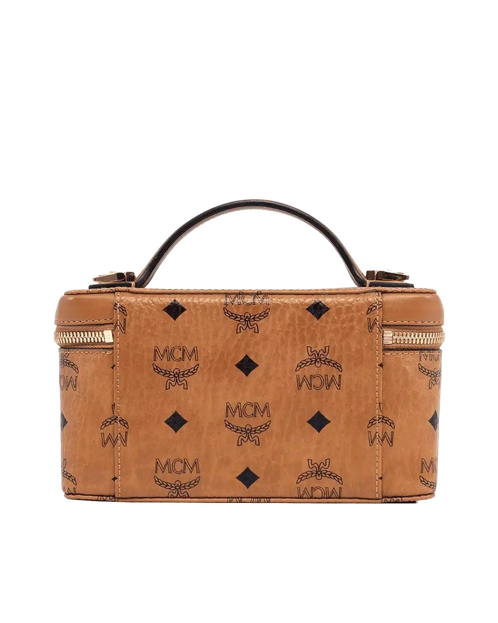 MCM ROCKSTAR VANITY CASE 8 BROWN CANVAS GHW MYZBAVI01CO0001 06935 result