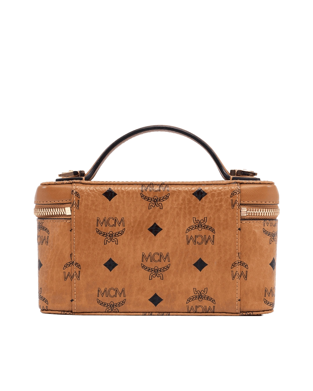 MCM ROCKSTAR VANITY CASE 8 BROWN CANVAS GHW MYZBAVI01CO0001 06935 result