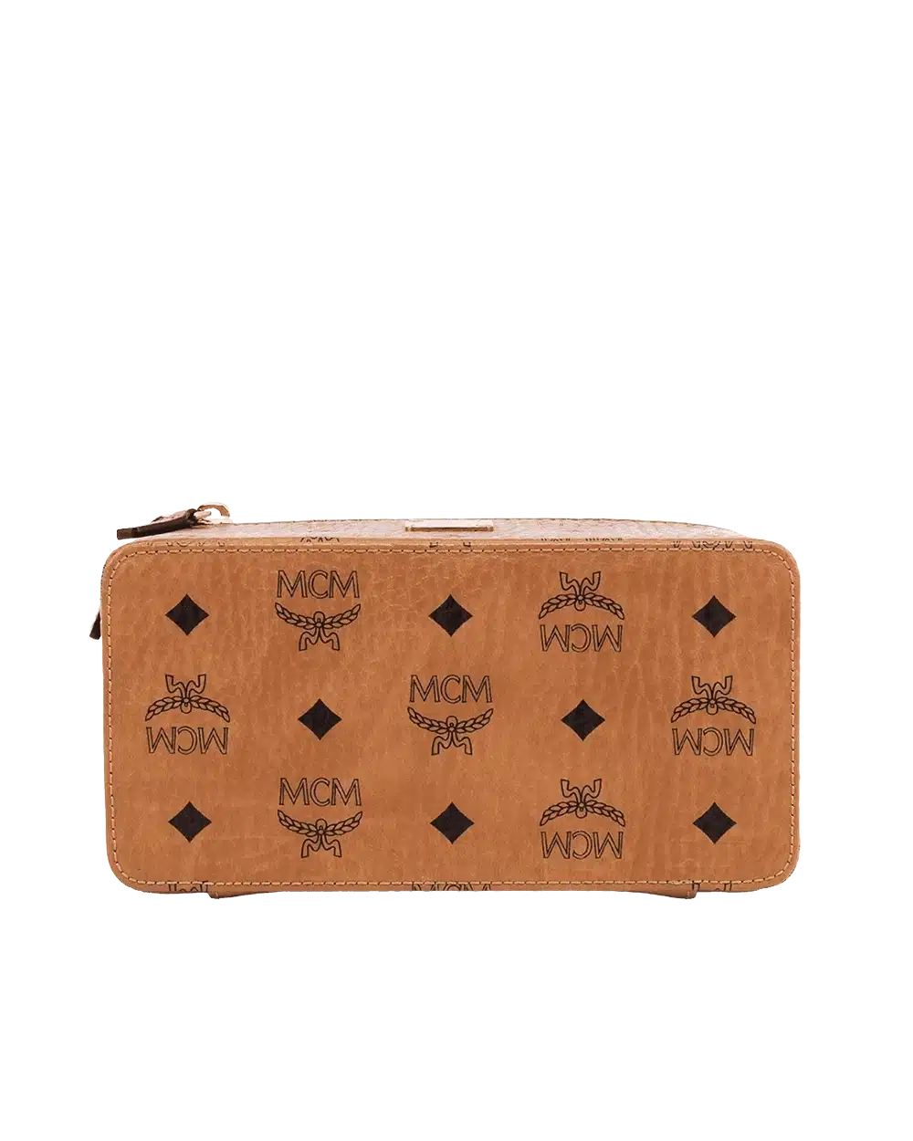 MCM ROCKSTAR VANITY CASE 8 BROWN CANVAS GHW MYZBAVI01CO0001 06936 result