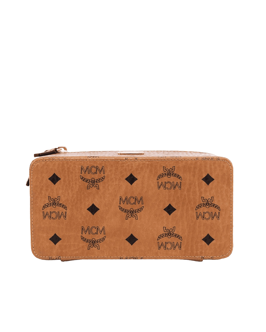 MCM ROCKSTAR VANITY CASE 8 BROWN CANVAS GHW MYZBAVI01CO0001 06936 result