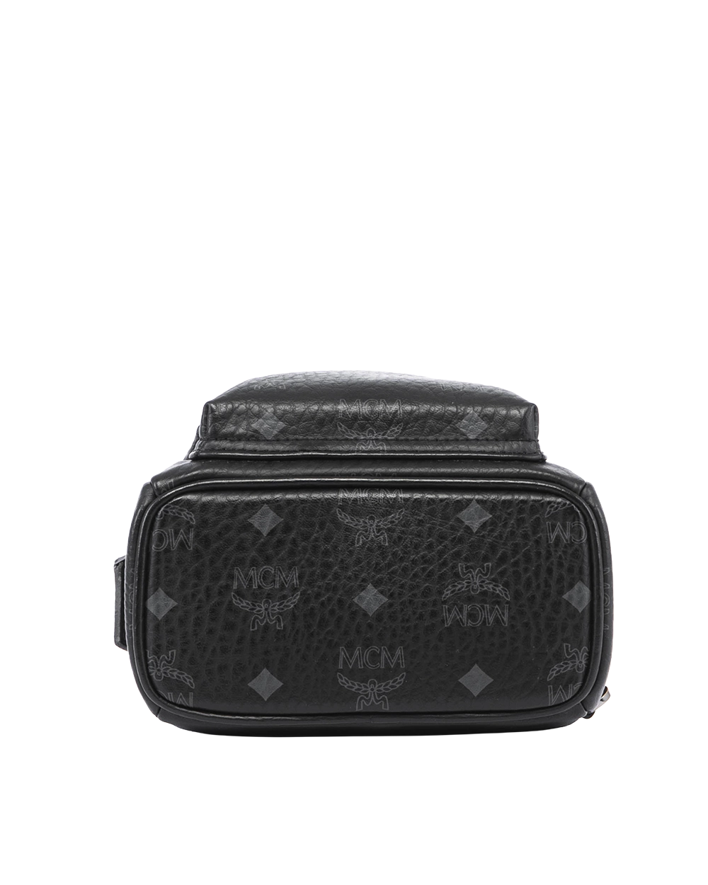 MCM STRAK BEBE BOO SIDE STUDS BACKPACK MINI BLACK CALF SHW MMKAAVE13BK001 04514