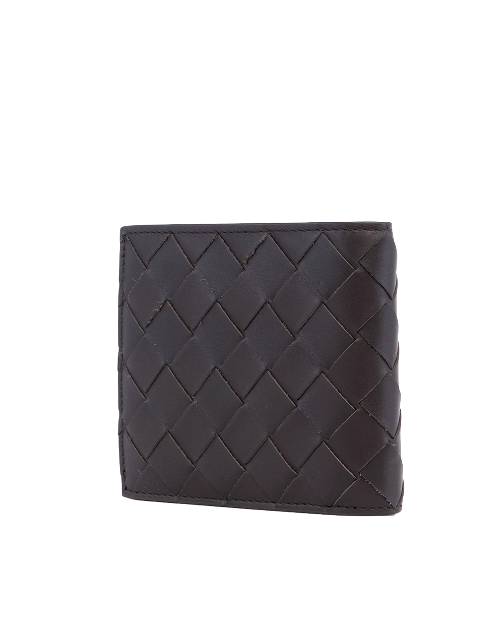 NEW BOTTEGA 8 CARDS SHORT BROWN BIG STRAP CALF R01053643Y 04243