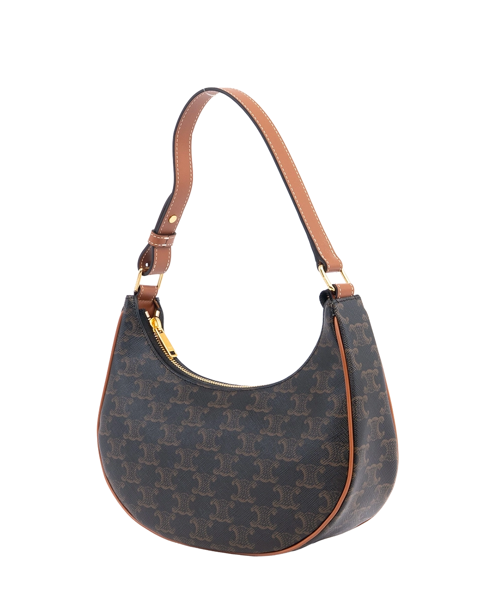 NEW CELINE AVA MEDIUM BROWN TAN CANVAS GHW U GA 1203 U AT 0283 03082 2 2