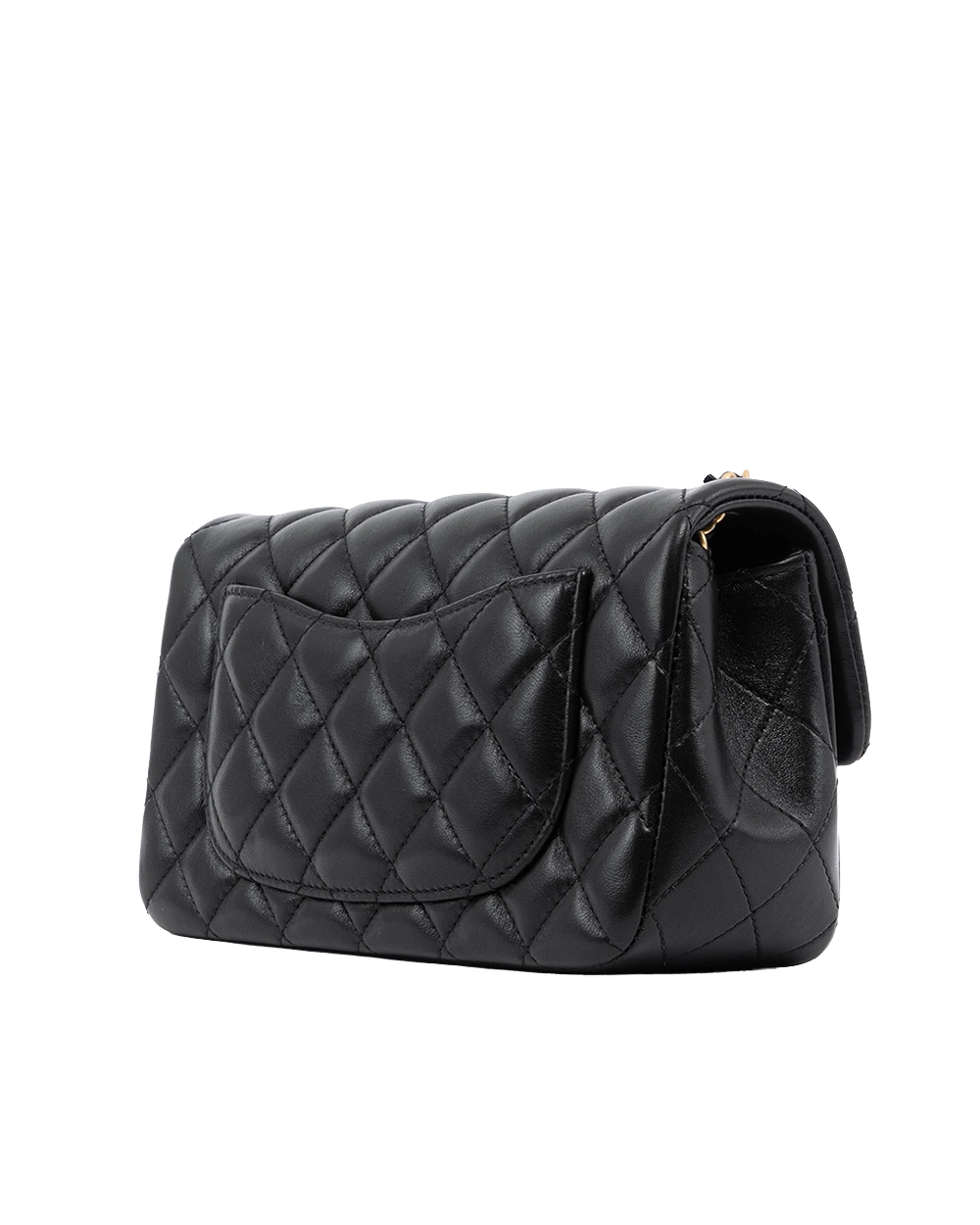 NEW CHANEL CLASSIC ADJ BALL 8 BLACK LAMB GHW PJ0JGC8A 00860