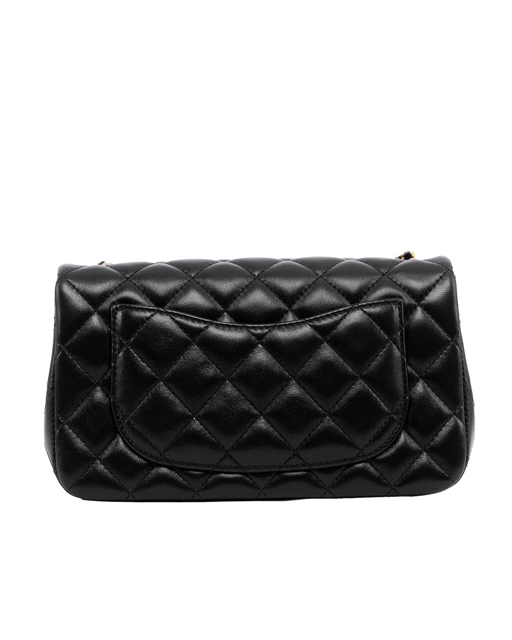 NEW CHANEL CLASSIC ADJ BALL 8 BLACK LAMB GHW T82H115J 00861