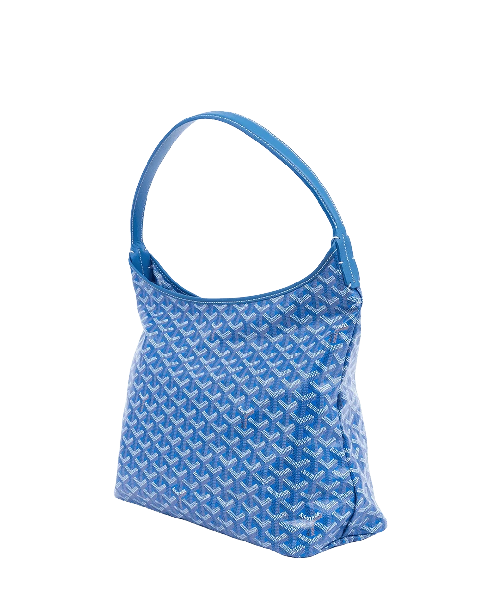 NEW GOYARD BOHEME HOBO PM BLUE CANVAS SHW MJR 120250 08797