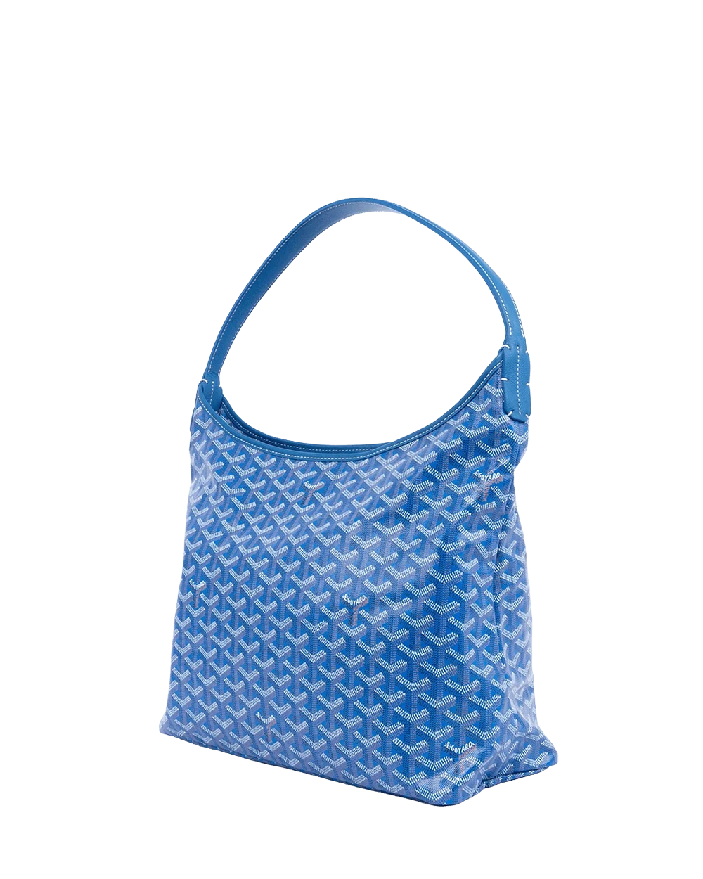 NEW GOYARD BOHEME HOBO PM BLUE CANVAS SHW MJR 120250 08798