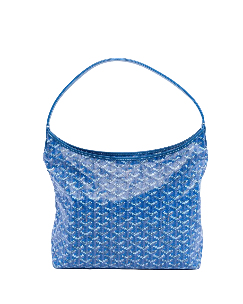 NEW GOYARD BOHEME HOBO PM BLUE CANVAS SHW MJR 120250 08800
