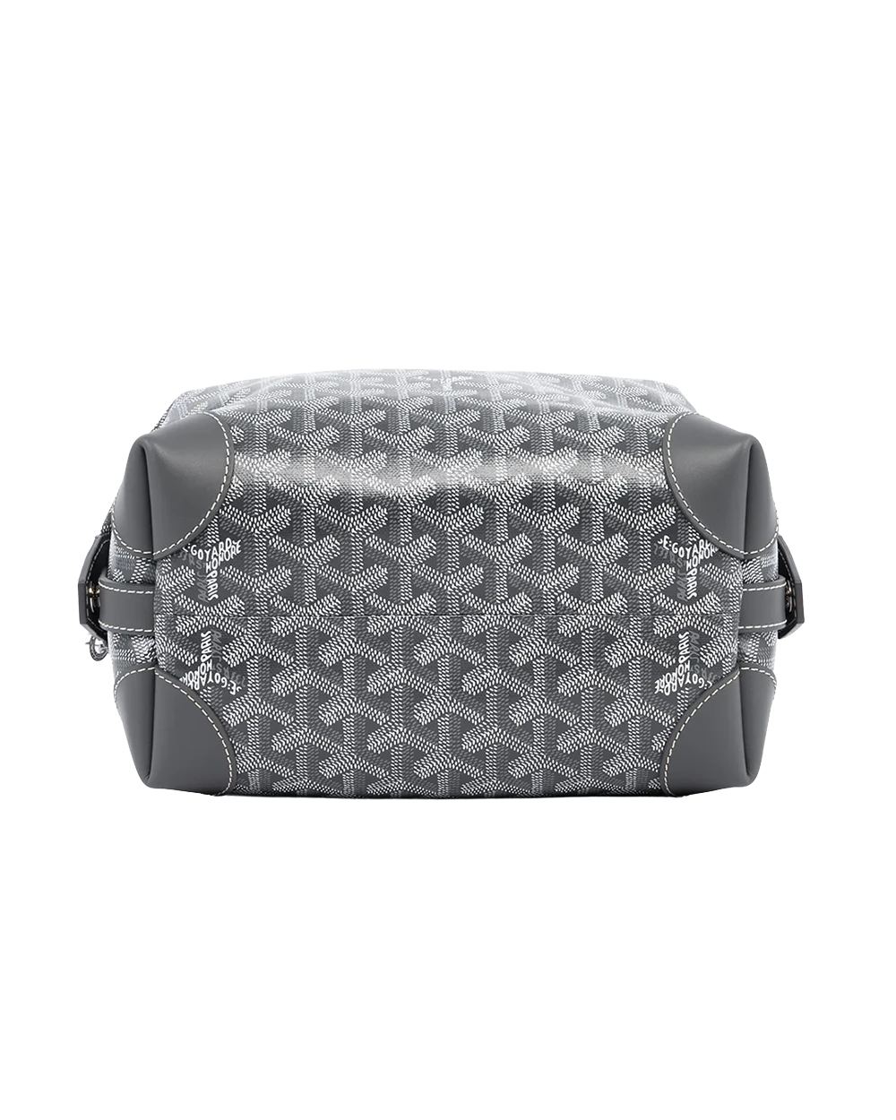 NEW GOYARD BOLING 25 TOILETRY GREY CANVAS SHW CHN 120251 01515