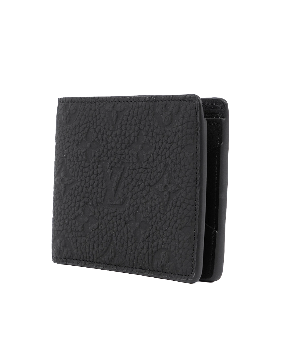 NEW LV MULTIPLE SHORT BLACK GIANT MONOGRAM CALF MICROCHIP 01611