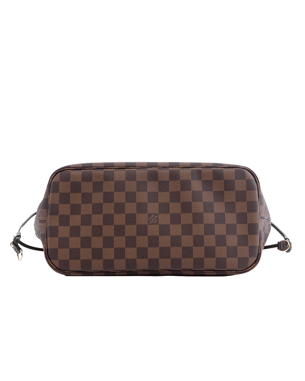 NEW LV NEVERFULL MM BROWN PINK DAMIER CANVAS GHW MICROCHIP 01334