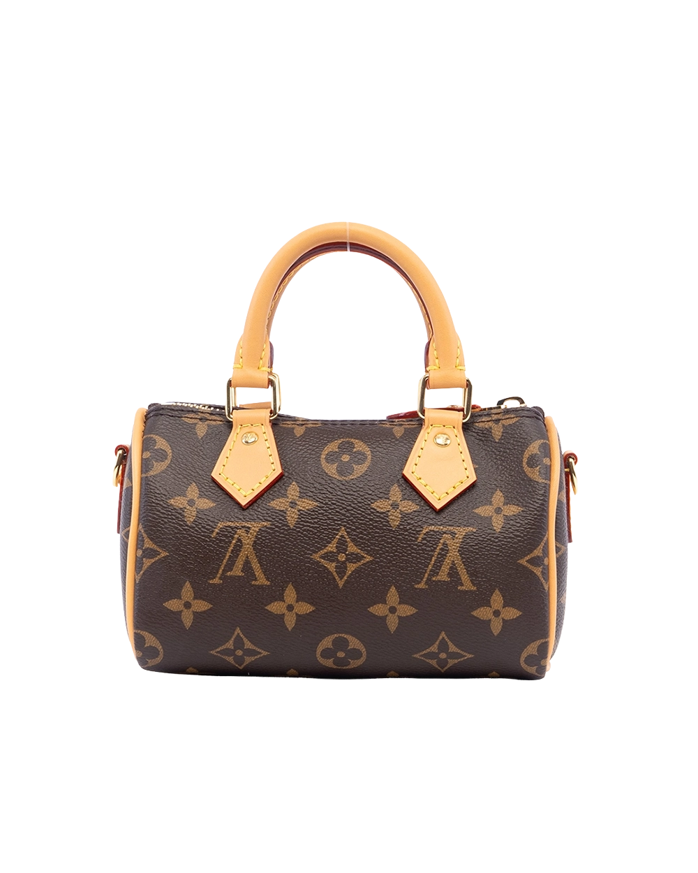 NEW LV SPEEDY BAND NANO BROWN MONOGRAM CANVAS GHW TN2255 02623