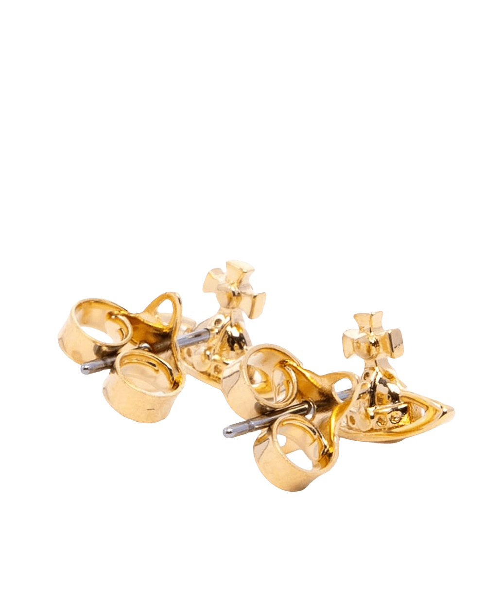 NEW VIVIENNE WESTWOOD SUZIE EARRNGS 1 CM GHW 09335