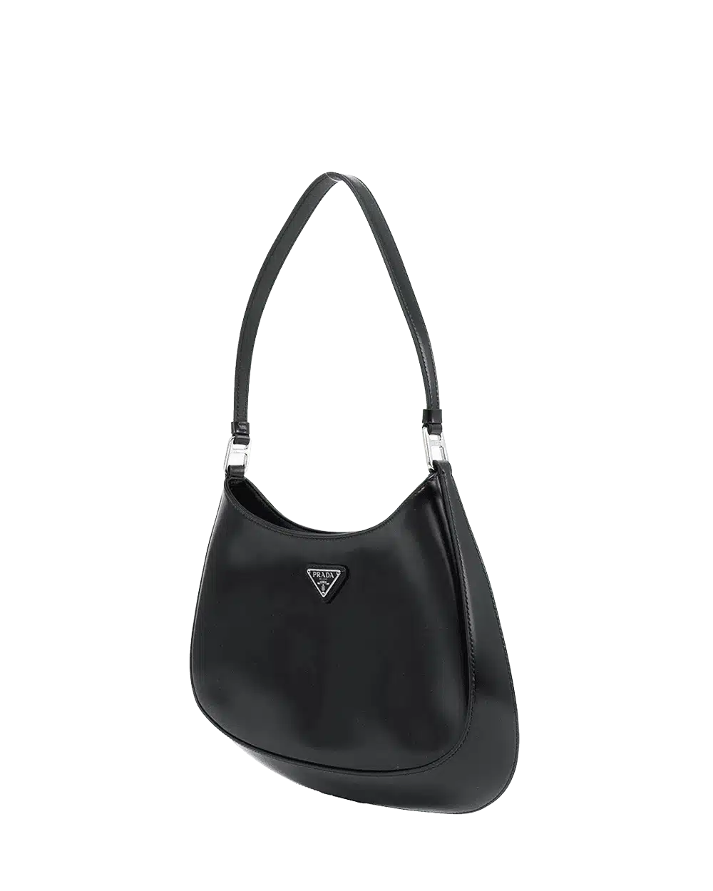 PRADA CLEO BRUSHED SMALL BLACK CALF SHW MICROCHIP 07163 result