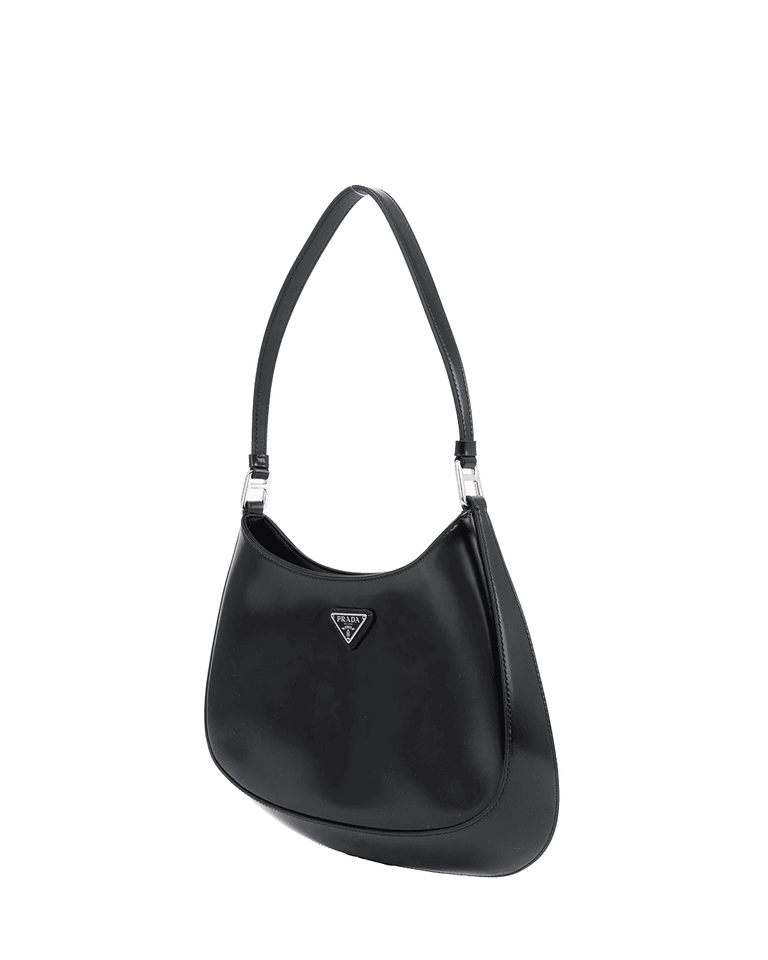 PRADA CLEO BRUSHED SMALL BLACK CALF SHW MICROCHIP 07163 result