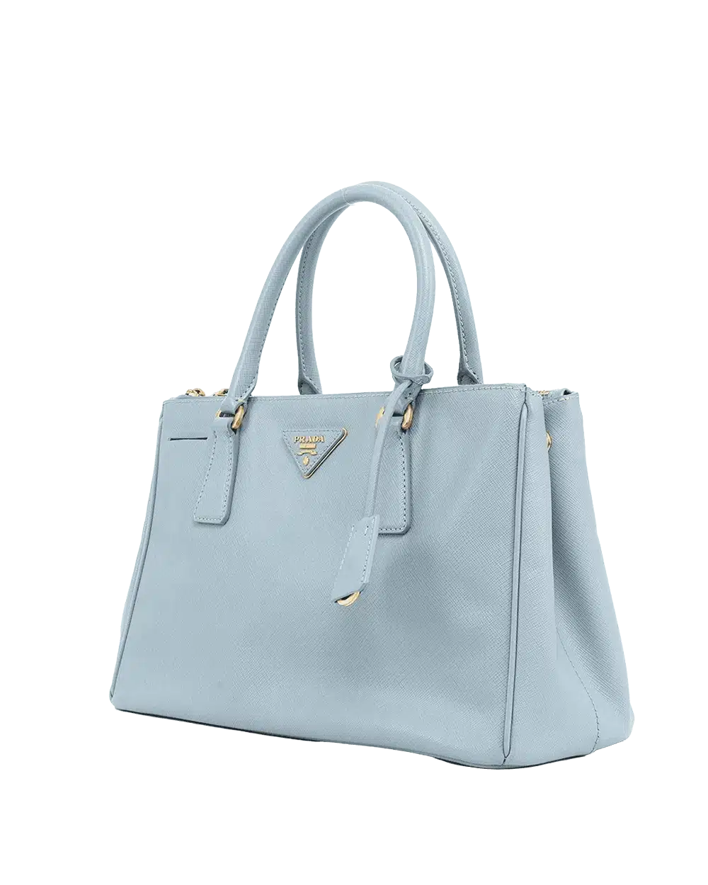 PRADA GALLERIA BLUE SAFFIANO GHW 06953 result