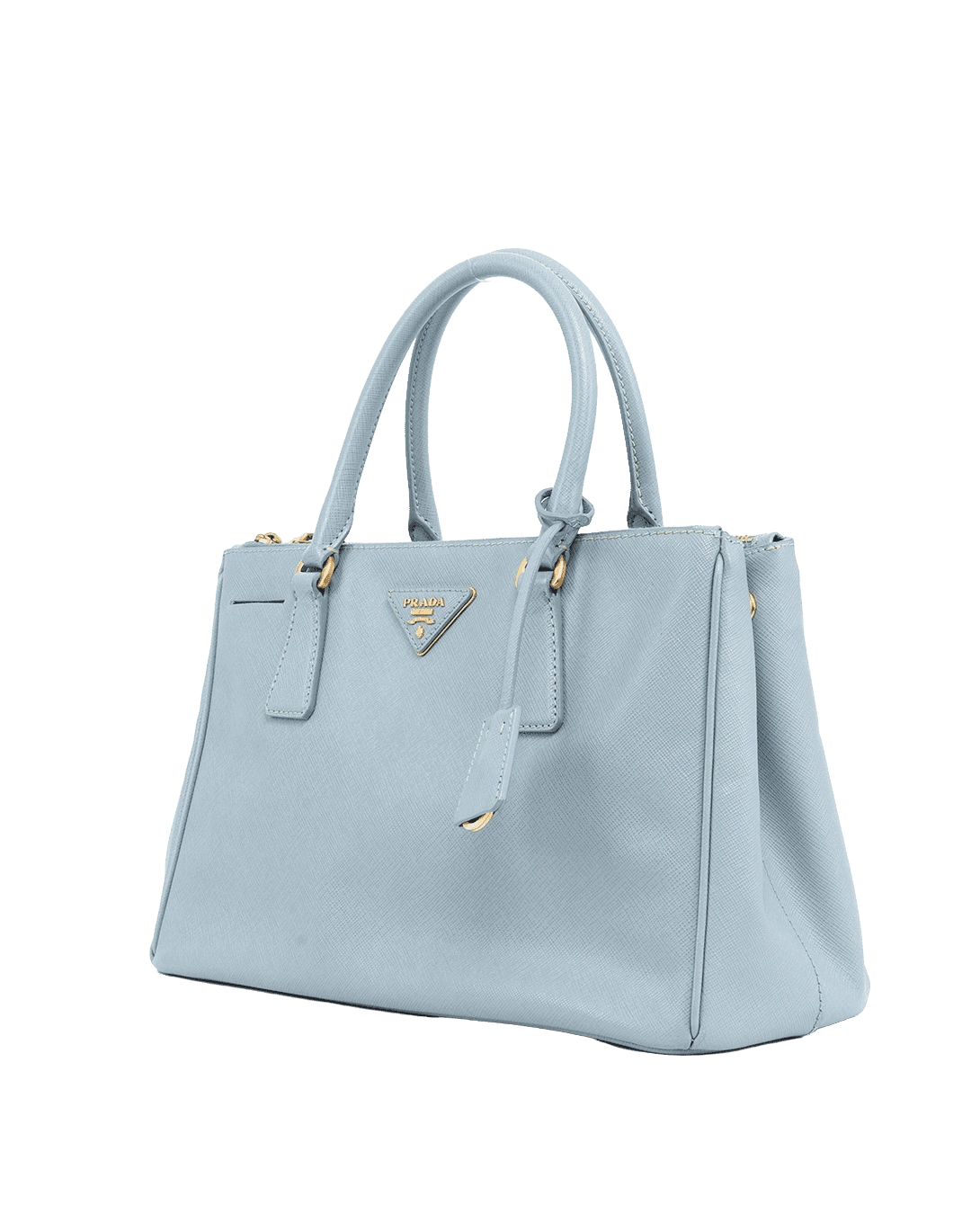 PRADA GALLERIA BLUE SAFFIANO GHW 06953 result