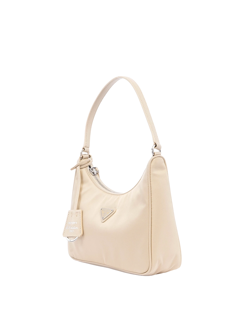 PRADA RE EDITION 2005 BEIGE NYLON SHW MICROCHIP 01050