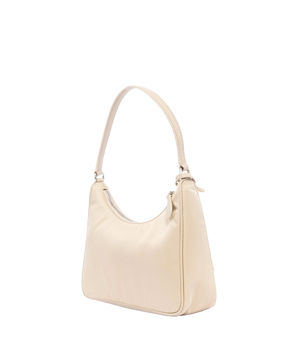 PRADA RE EDITION 2005 BEIGE NYLON SHW MICROCHIP 01051