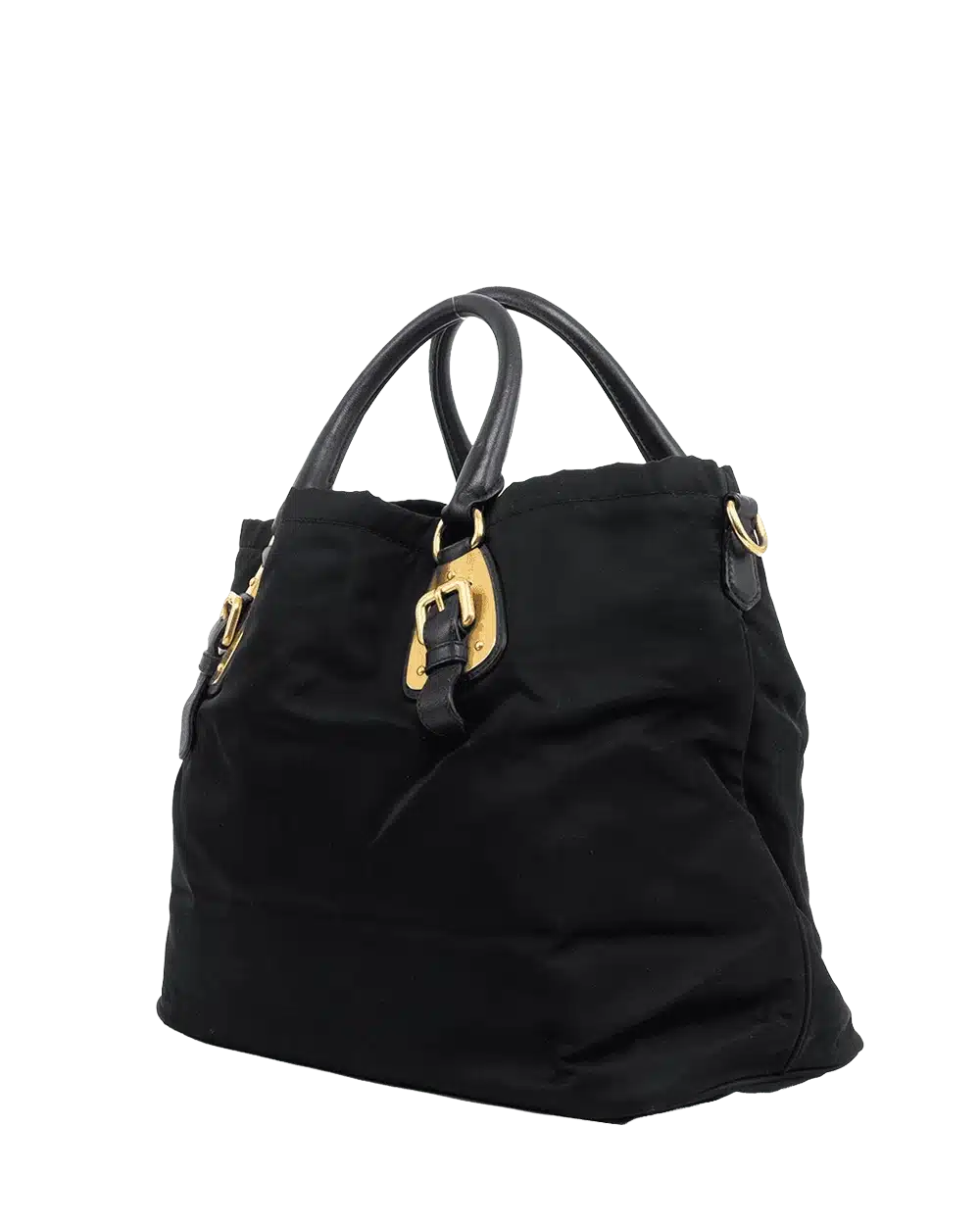 PRADA TESSUTO TOTE BLACK NYLON GHW BN1902 07275 result