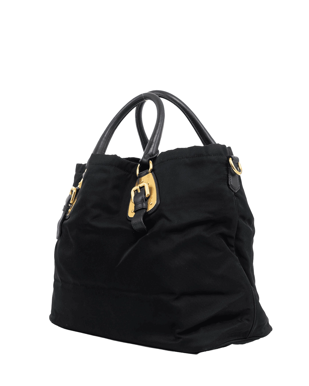 PRADA TESSUTO TOTE BLACK NYLON GHW BN1902 07275 result