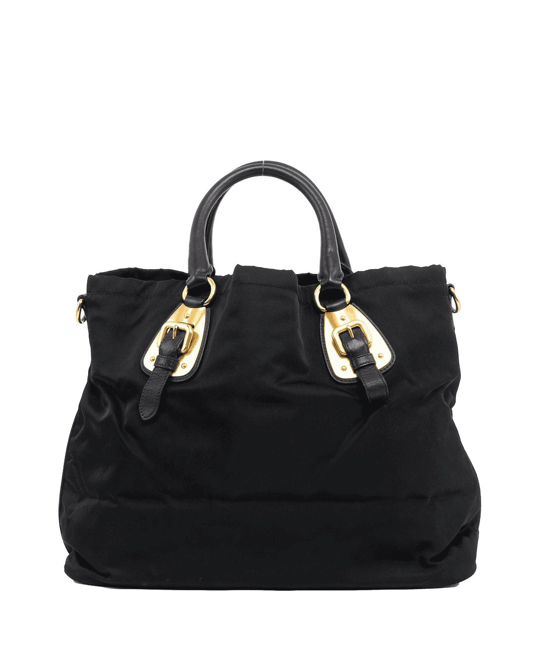 PRADA TESSUTO TOTE BLACK NYLON GHW BN1902 07276 result