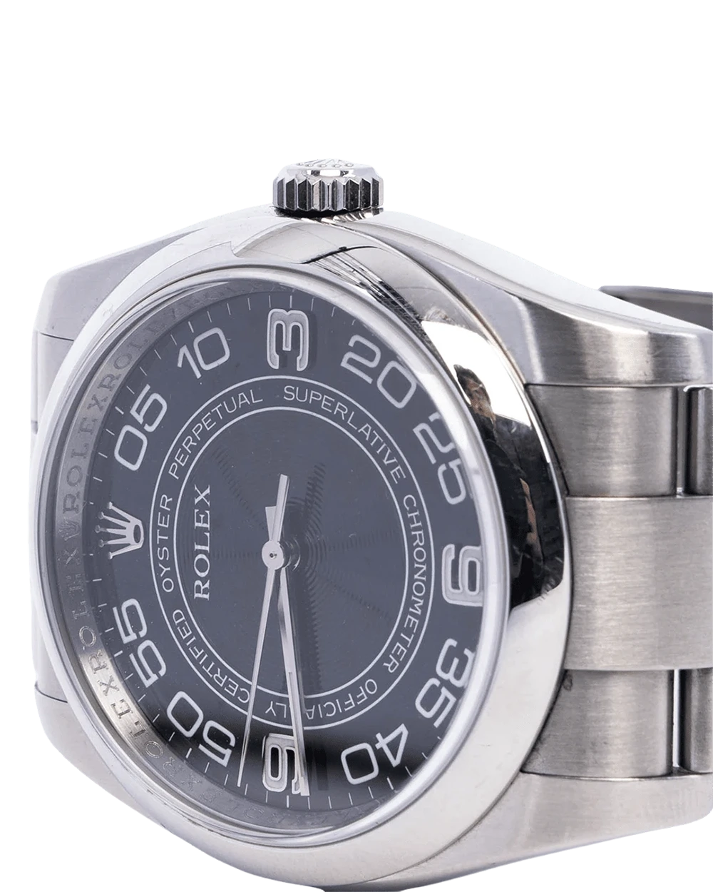 ROLEX OYSTER PERPETUAL 36 MM BLACK STAINLESS STEEL SHW M724729 09968