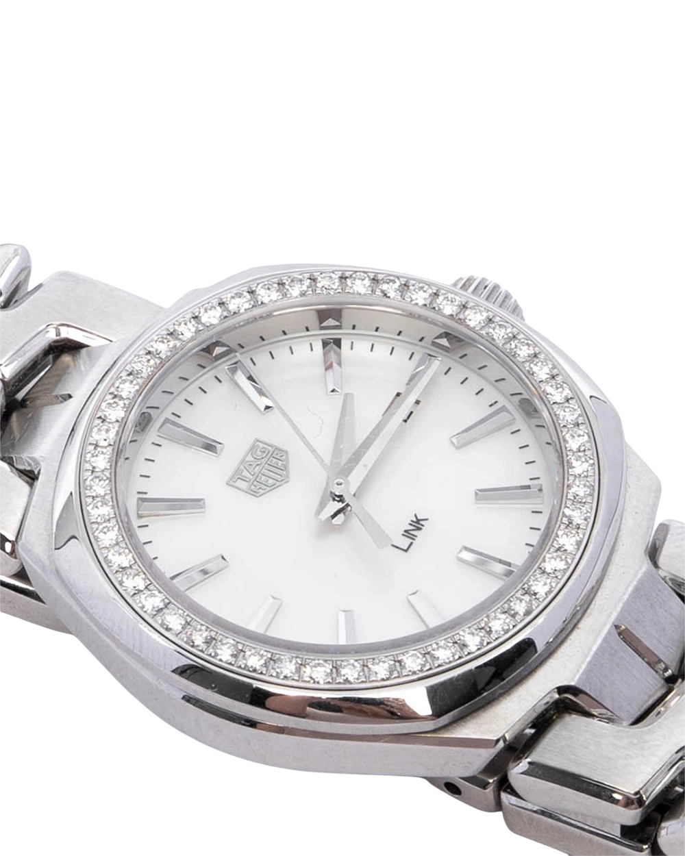 TAG HEUER LINK AUTOMATIC 32 MM WHITE STAINLESS STEEL SHW WBC1314 03007