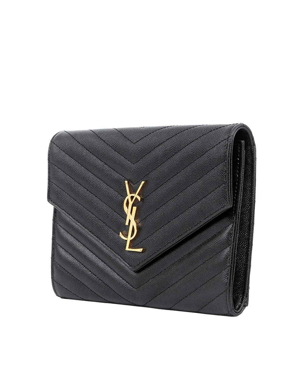 YSL CLUTCH BLACK CALF GHW PLB 17662 0122 01859 result