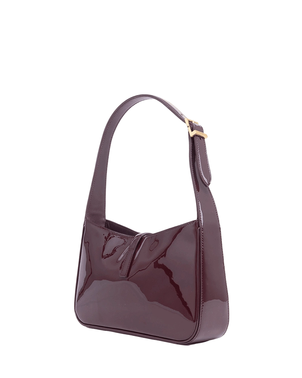 YSL LE 5 A7 HOBO RED WINE PATENT GHW PMR 657228 0125 05783